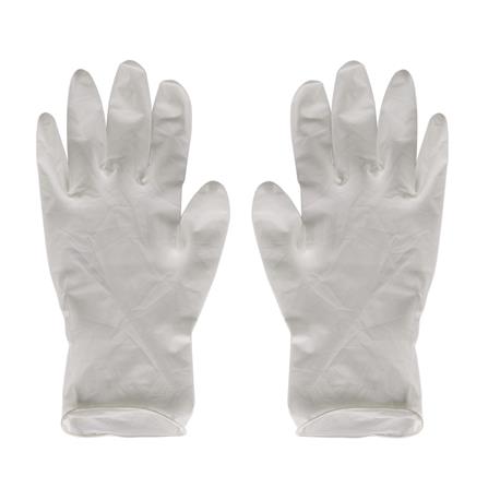 RUBBER GLOVES PARAGON LARGE 20EA WHITE