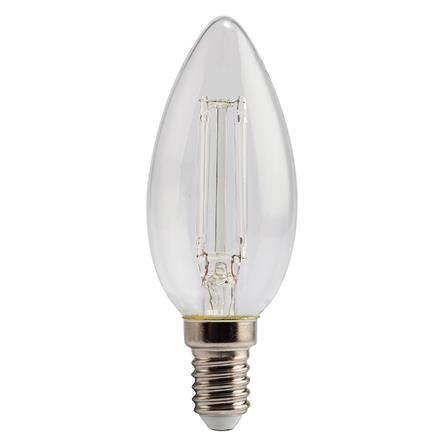 หลอด LED FILAMENT CANDLE 4 วัตต์ สีเขียว E14_0