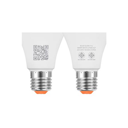 หลอด LED LAMPTAN BULB GLOSS 11 วัตต์ WARM WHITE E27_4