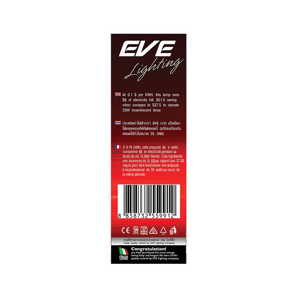 หลอด LED FILAMENT CANDLE 4 วัตต์ สีแดง E14