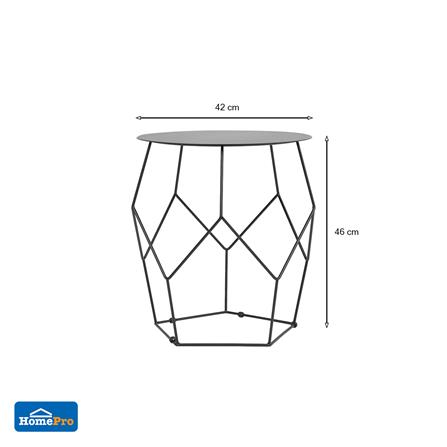 โต๊ะกลาง FURDINI CORTENO สีดำ_5