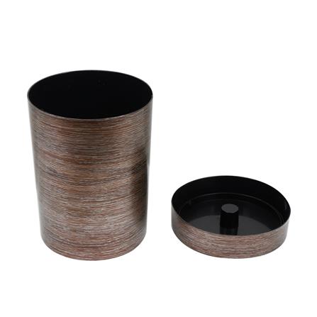 ถังขยะกลมฝาสวิง ACCO DAZZLE ขนาด 7L สีน้ำตาลทอง_1