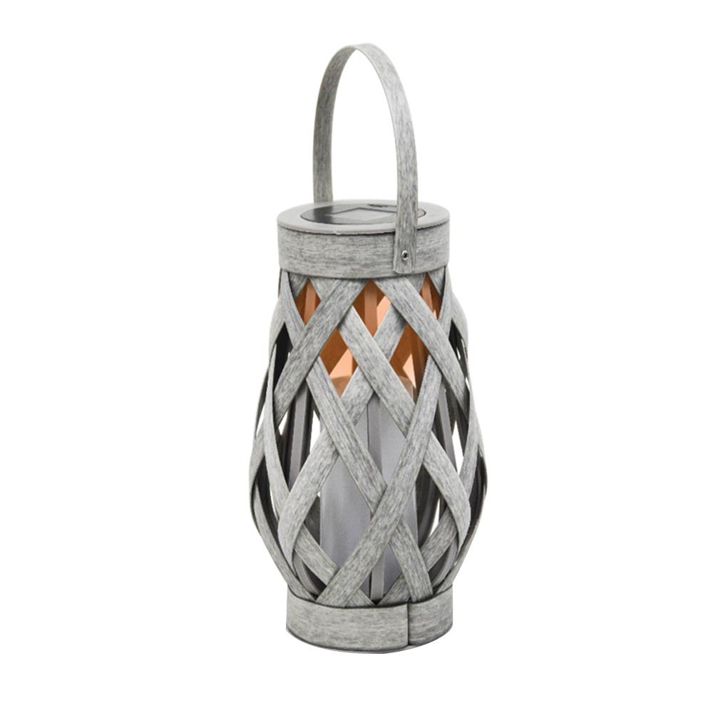LED SOLAR LANTERN CLAIRE 212184507 0.024W WARMWHITE GREY