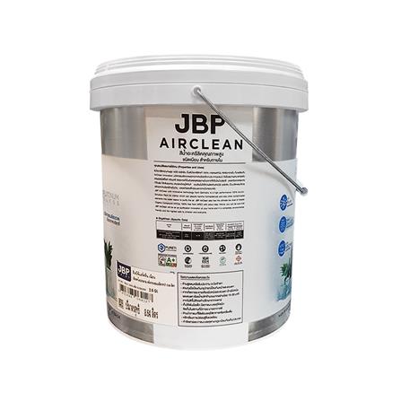 สีน้ำทาภายใน ชนิดเนียน JBP AIRCLEAN A+ BASE B สีขาว 2.5 แกลลอน_1