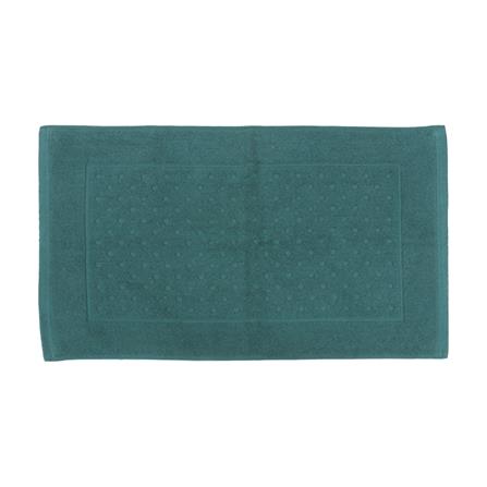 BATH MAT HOME LIVING STYLE DOTTY 17X28" GREEN
