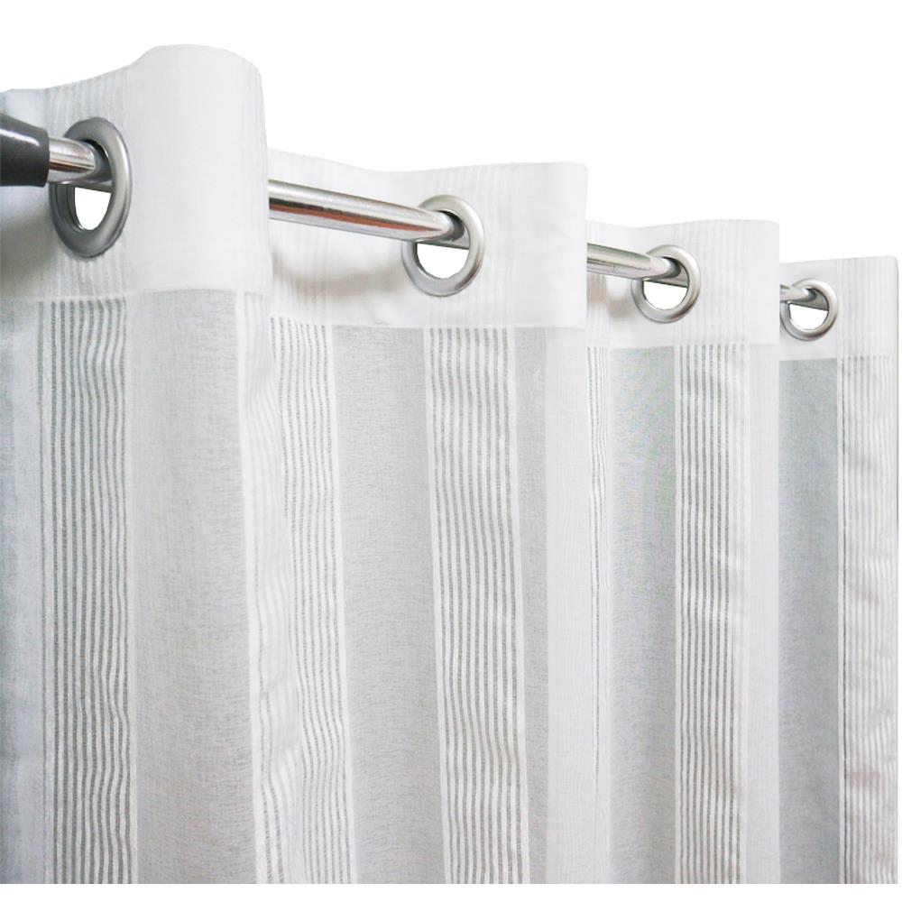 ม่านโปร่ง EYELET HOME LIVING STYLE TEMPO 150X160 ซม. สีขาว