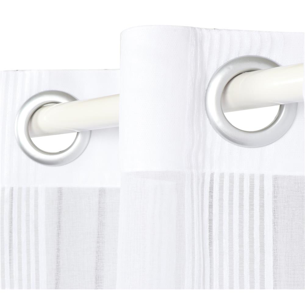 ผ้าม่านโปร่ง EYELET HOME LIVING STYLE TEMPO 150X160 ซม. สีขาว