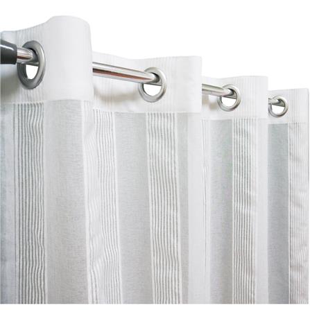 ม่านโปร่ง EYELET HOME LIVING STYLE TEMPO 150X160 ซม. สีขาว_1