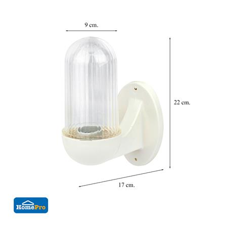 ไฟกิ่งนอก ELEKTRA HK-B2002 พลาสติก/ABS สีขาว_3