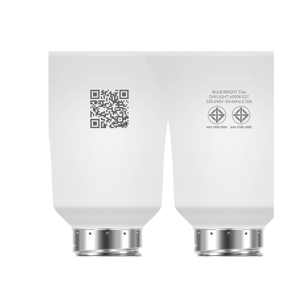 หลอด LED LAMPTAN A60 BRIGHT 13 วัตต์ DAYLIGHT E27