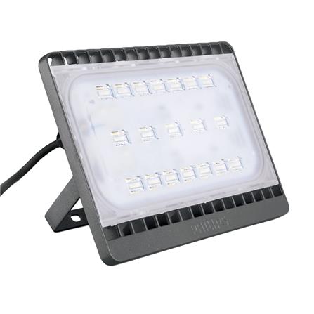 สปอตไลท์ภายนอก ทรงเหลี่ยม LED BVP172 LED43 50W CW PHILIPS โลหะ MODERN 20.3x26.8x5.8 ซม. สีเทา_0