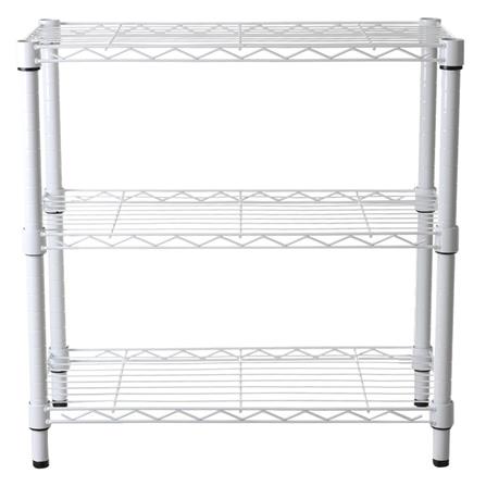 3 TIER SHELVES STACKO BAZE 60X30X60CM WHITE