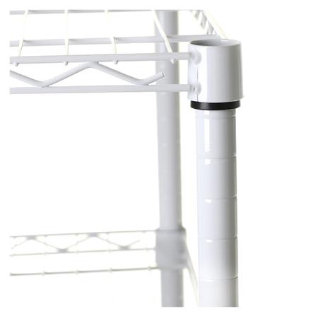 3 TIER SHELVES STACKO BAZE 60X30X60CM WHITE