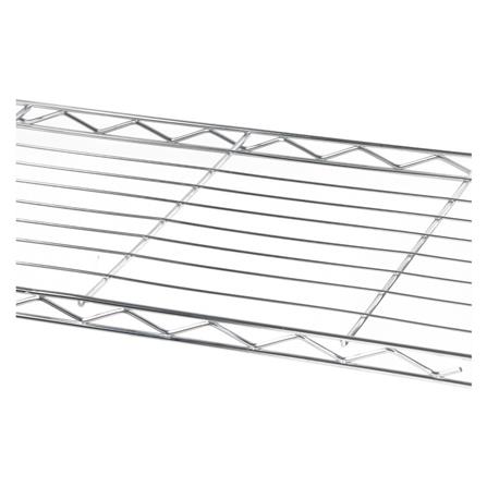 4 TIER SHELVES STACKO BAZE 60X30X97.5CM CHROMIUM