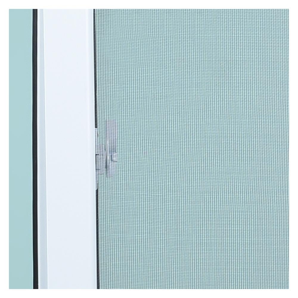 หน้าต่างบานเลื่อน UPVC S-S มุ้ง HOFFEN TRENDY 120X110 ซม. สีขาว
