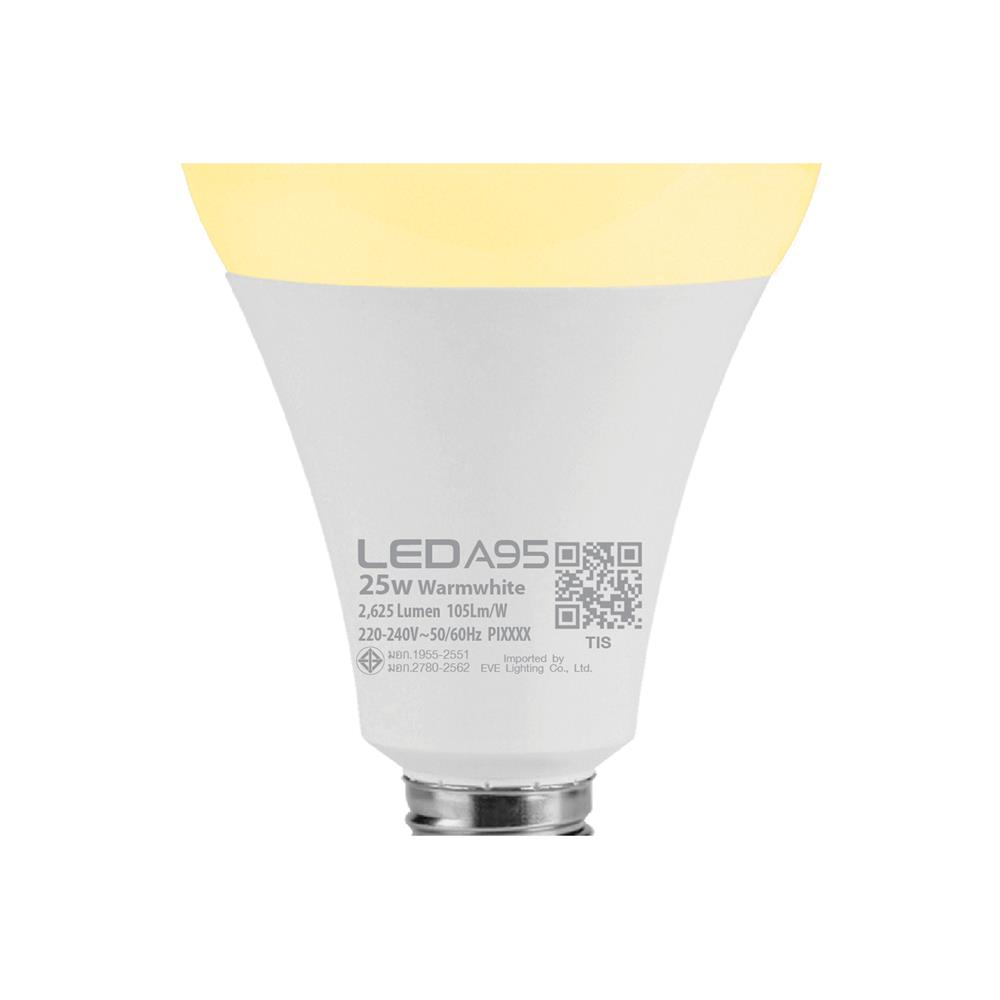 หลอด LED EVE A95 25 วัตต์ WARMWHITE E27