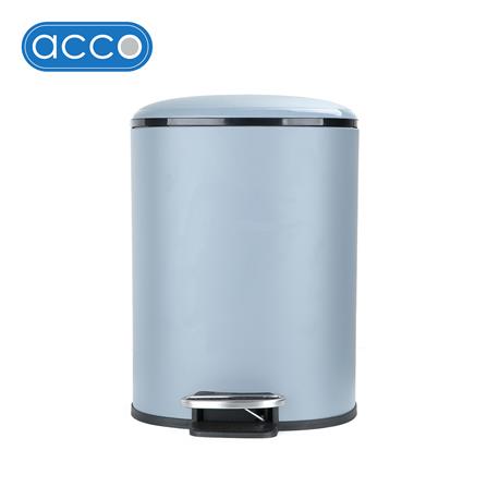 ถังขยะเหยียบกลม ACCO MILD SOFT CLOSE ขนาด 12L สีเทา_0