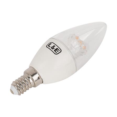 หลอด LED L&E CANDLE DIMMABLE E14 6 วัตต์ WARMWHITE_1