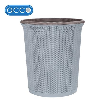 ถังขยะกลม ACCO MARTHA ขนาด 10L สีเทา_0