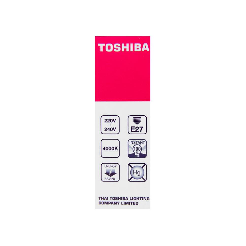 หลอด LED Stick TOSHIBA T7 8W E27 สีเหลืองนวล