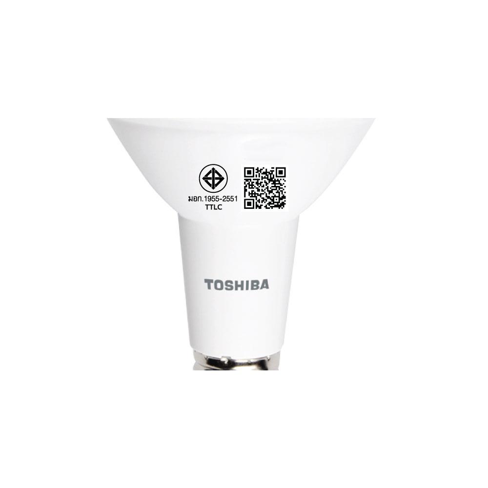 หลอดลิเนีย LED TOSHIBA ขั้ว E27 แสงวอร์มไวท์