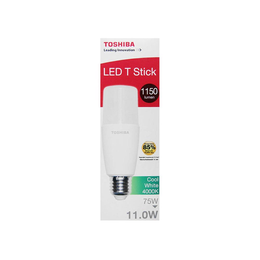 หลอด LED STICK TOSHIBA T7 E27 11 วัตต์ COOLWHITE