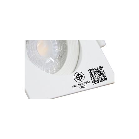 ดาวน์ไลท์ LED TOSHIBA LCSC00740WTH1SQ พลาสติก 3