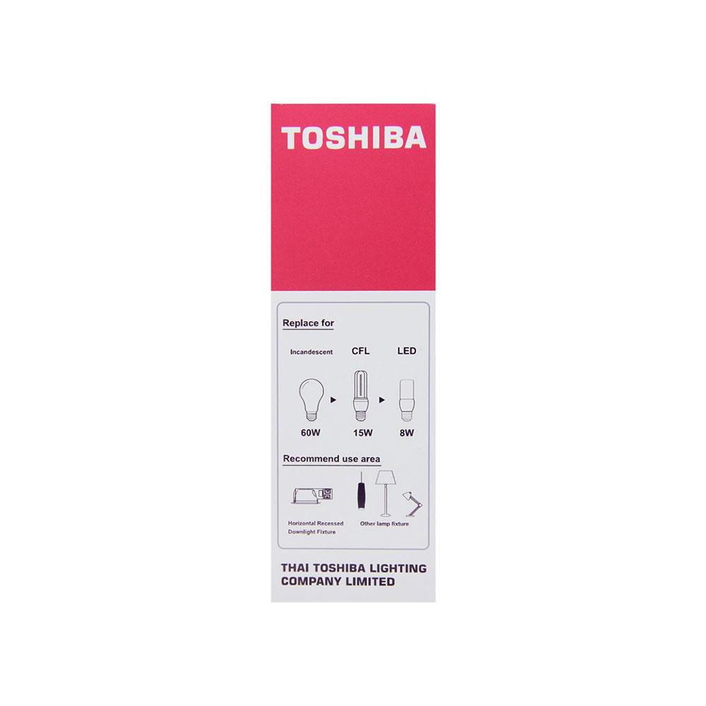 หลอด LED Stick TOSHIBA T7 E27 5W สีเหลืองขาว