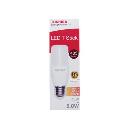 หลอด LED Stick TOSHIBA T7 E27 5W สีเหลืองขาว_2