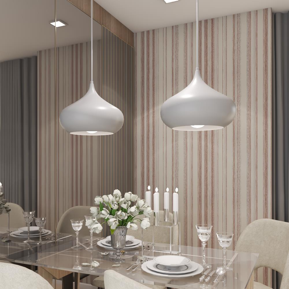 ไฟช่อ CARINI 18D51 MODERN โลหะ สีเทา 1 หัว