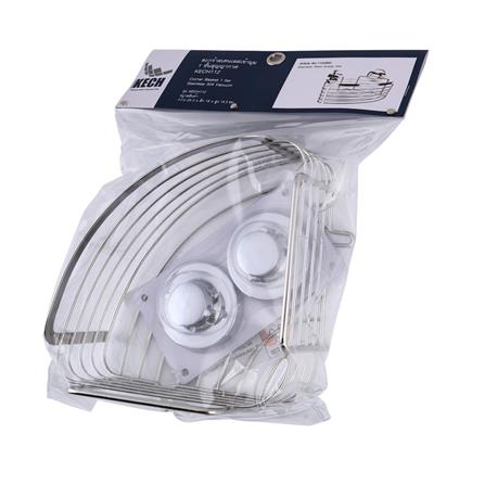 1-TIER STAINLESS STEEL CORNER RACK KECH KECH112