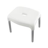 CHAIR WITH ALUMINUM LEGS PLIM M 32X25X30cm WHITE