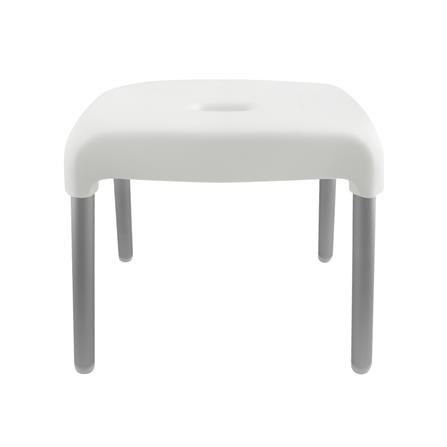 CHAIR WITH ALUMINUM LEGS PLIM M 32X25X30cm WHITE