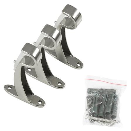 STEEL TENSION ROD HOME LIVING STYLE TRENETE 180-310CM SILVER