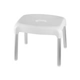 CHAIR WITH ALUMINUM LEGS PLIM S 32x25x25cm WHITE