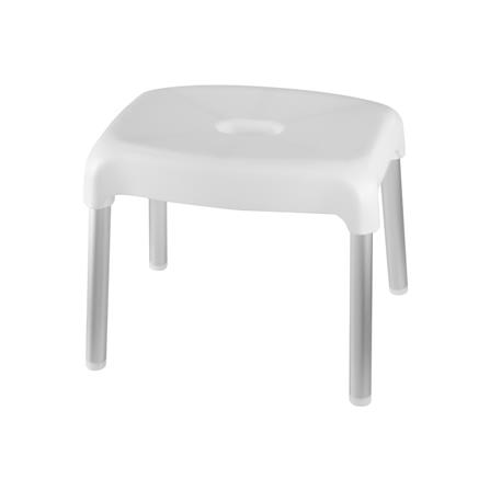 CHAIR WITH ALUMINUM LEGS PLIM S 32x25x25cm WHITE