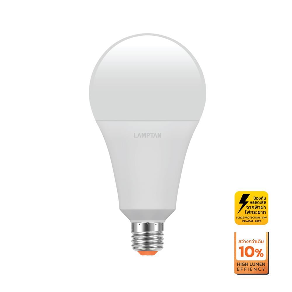 หลอด LED LAMPTAN BULB GLOSS 18 วัตต์ DAYLIGHT E27