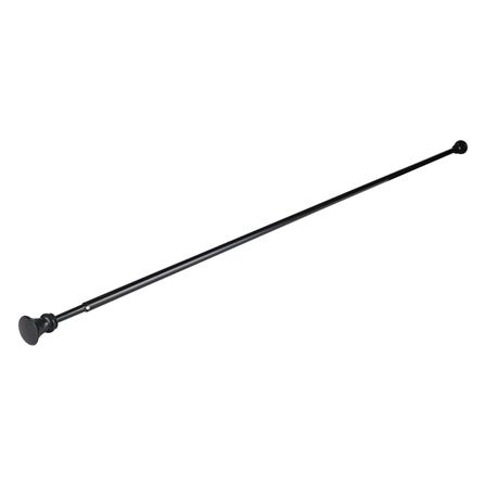 STEEL TENSION ROD HOME LIVING STYLE EGYPTIAN 180-310CM BLACK