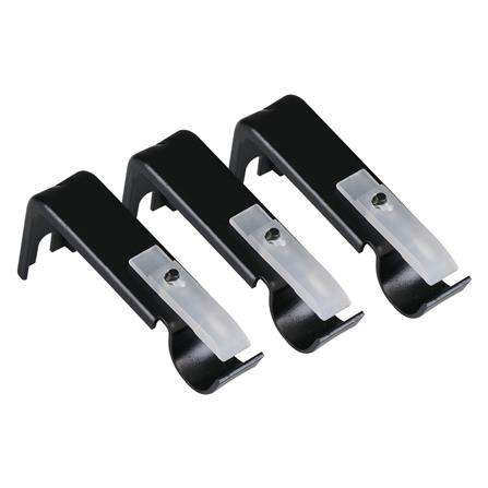 STEEL TENSION ROD HOME LIVING STYLE EGYPTIAN 180-310CM BLACK