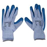 SLIP GLOVE COATED LATEX MICROTEX LIGHT BLUE