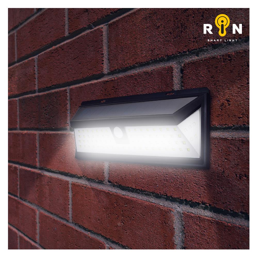 ไฟผนังภายนอก SOLAR RIN 216128001 16 วัตต์ COOL WHITE สีดำ