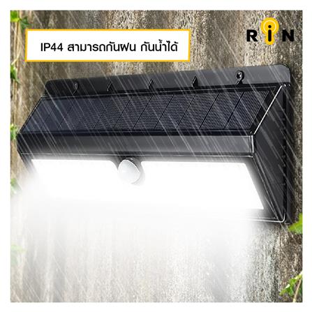 ไฟผนังภายนอก SOLAR RIN 216128001 16 วัตต์ COOL WHITE สีดำ_10