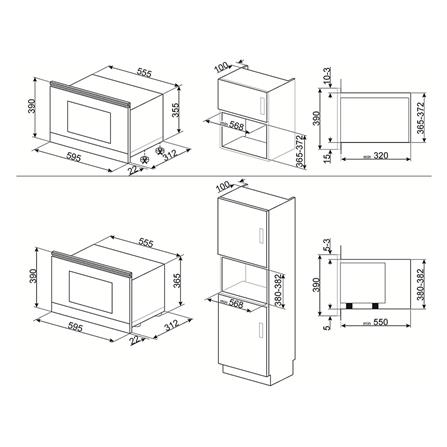 DIGITAL BUILT-IN OVEN SMEG MP122S1