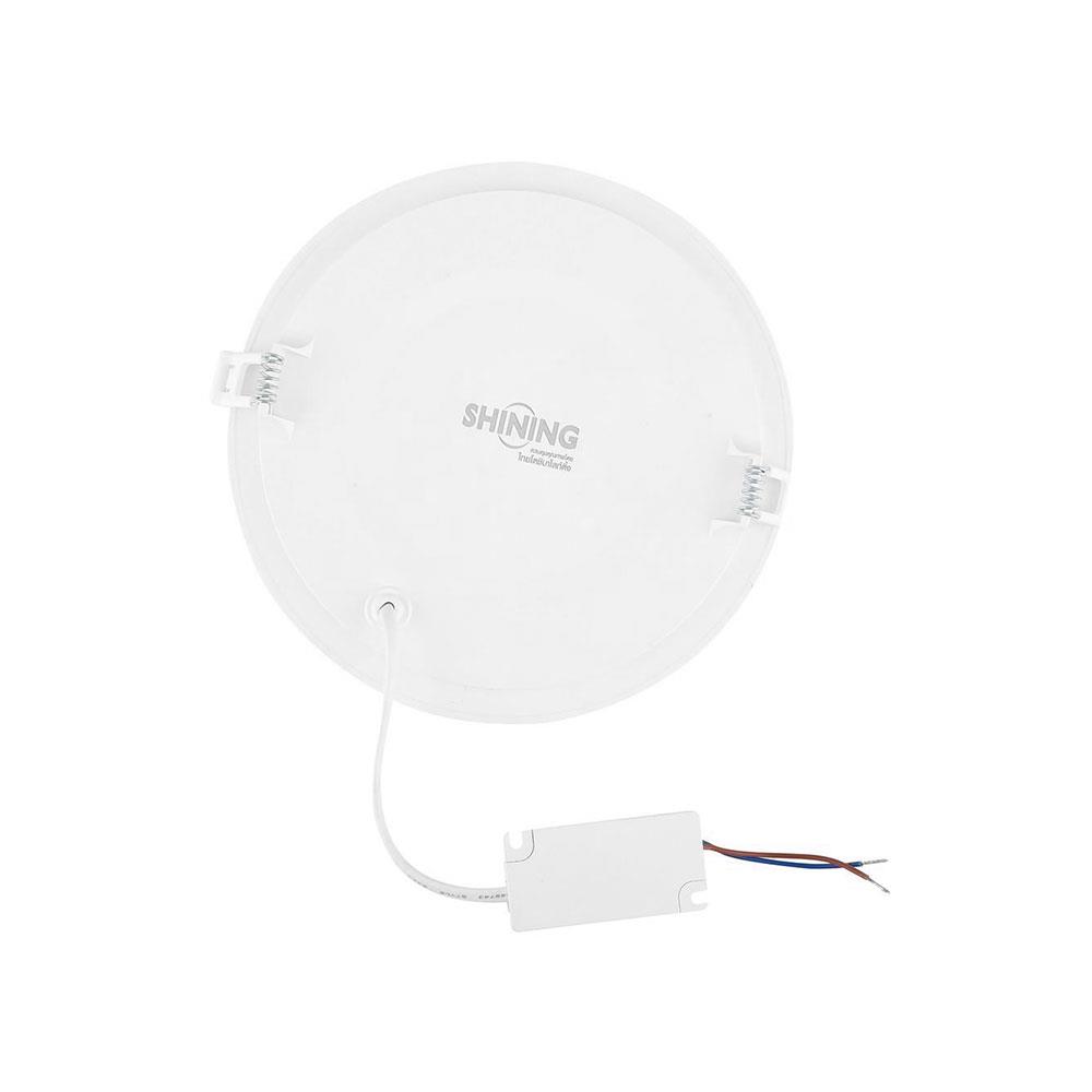 ดาวน์ไลท์LED LCDLSG3RO15วัตต์ DAYLIGHT TOSHIBA พลาสติก ขาว 8" กลม