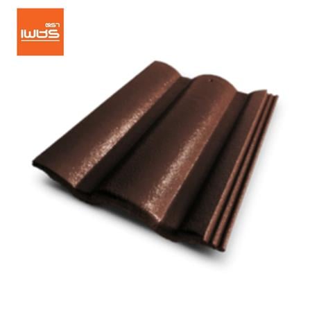 กระเบื้องคอนกรีต ตราเพชร CT-เพชร สีน้ำตาลพิกุล_0