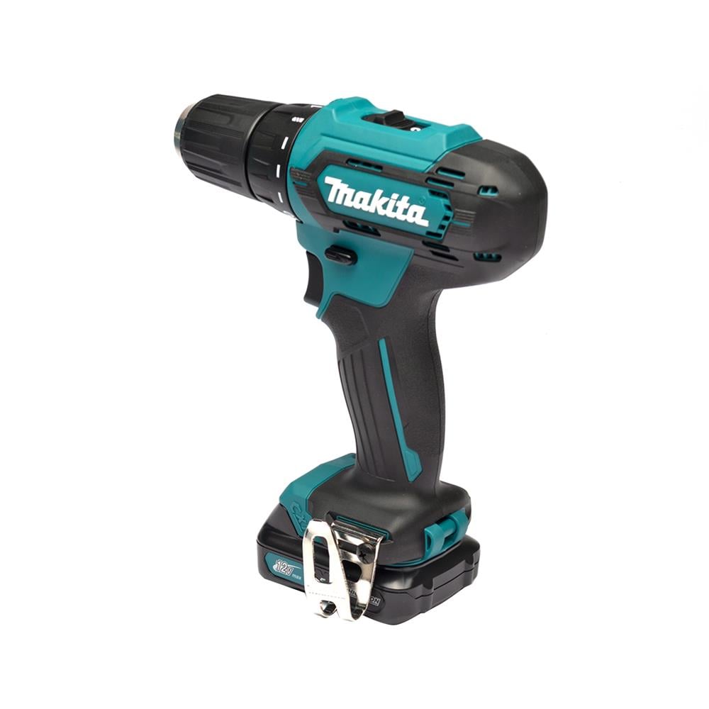 สว่านไร้สาย (พร้อมแบตเตอรี่ 2 ก้อน) MAKITA DF333DWYE 12 โวลต์