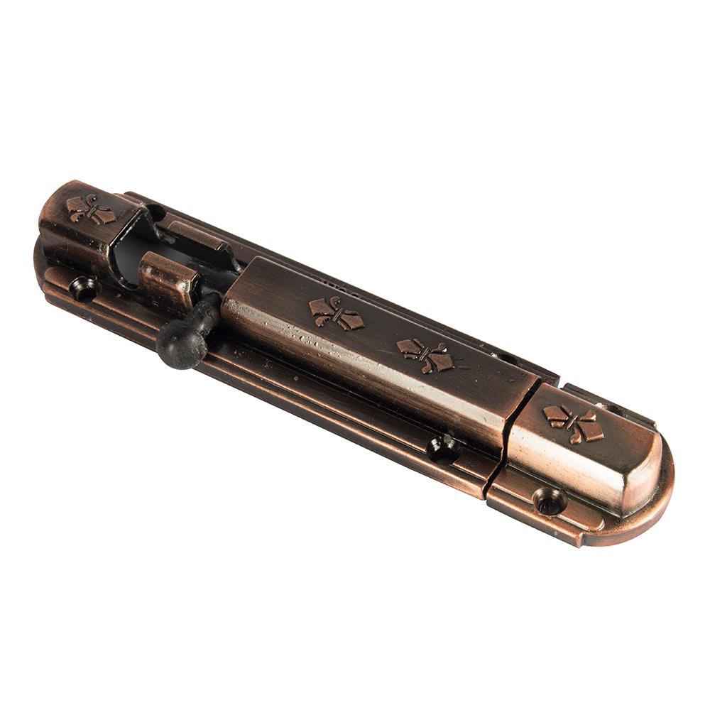 กลอนทั่วไป COLT 240 4 นิ้ว สีทองแดงรมดำ (แพ็ก 2 ชิ้น)