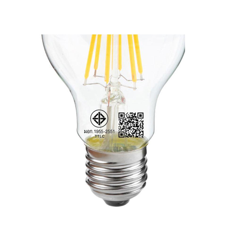 หลอด LED TOSHIBA A60 Retro Shine 6 วัตต์ WARMWHITE E27