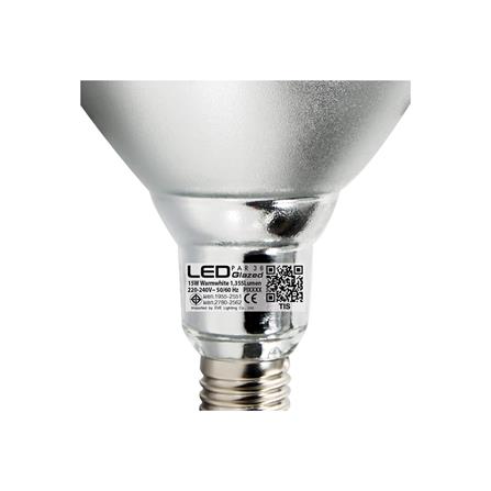 หลอด LED EVE PAR38 IP65 GLAZED 15 วัตต์ WARMWHITE E27_3