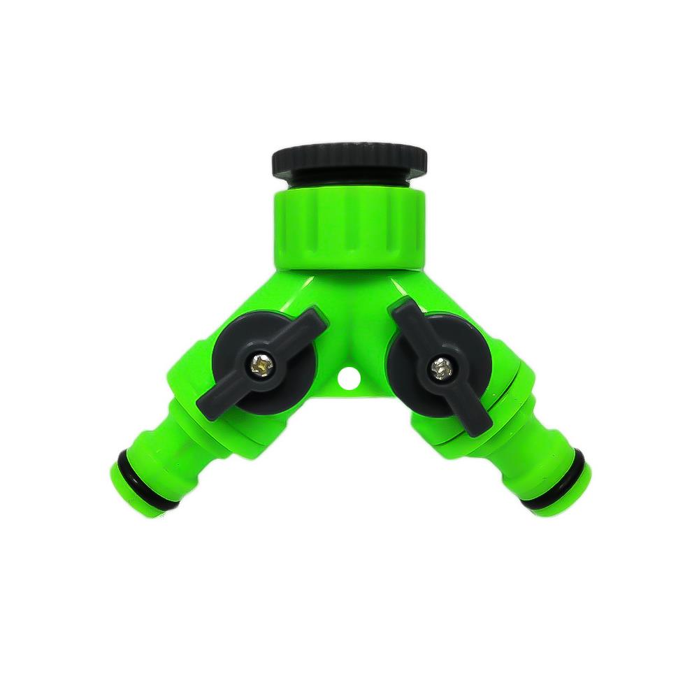 ข้อต่อก๊อกน้ำ 2 ทาง GARTENE DGM2107 1/2x5/8 นิ้ว